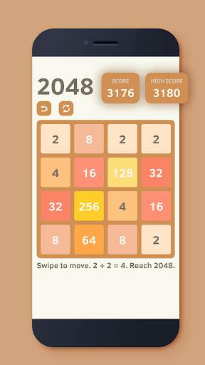 2048 - Puzzle New Game screenshot 4