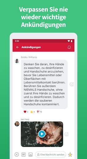 Crew Nachrichten und Planung screenshot 7