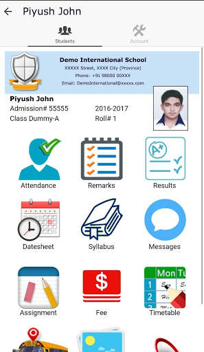 My School (Parents) iEducative screenshot 1