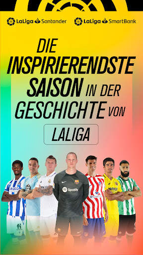 Offizielle La Liga Fußball App screenshot 1