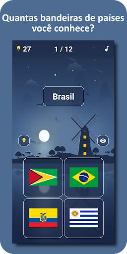 Quiz de Bandeiras do País 2 screenshot 1