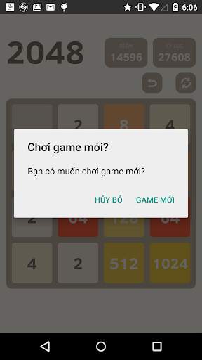 2048 F screenshot 2