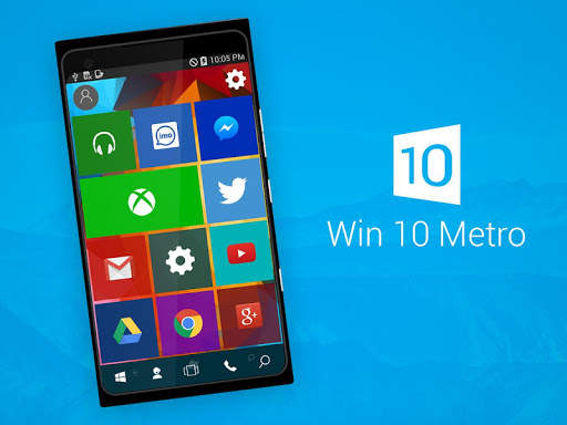 Launcher Style Metro 10 screenshot 1