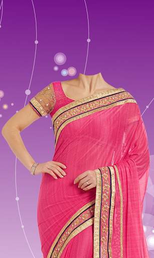 Women Saree Photo Suit screenshot 7
