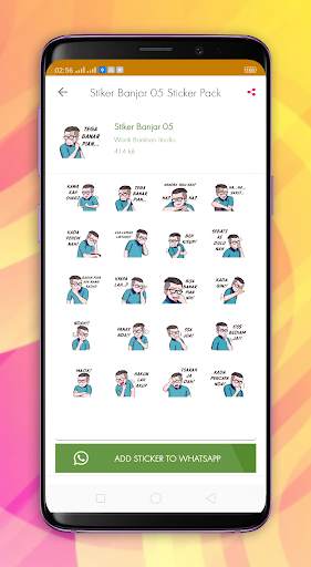 Stiker WA Bahasa Banjar screenshot 4