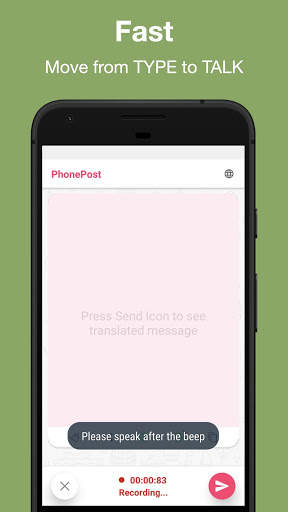 PhonePost: Voice Typing Keyboard screenshot 2