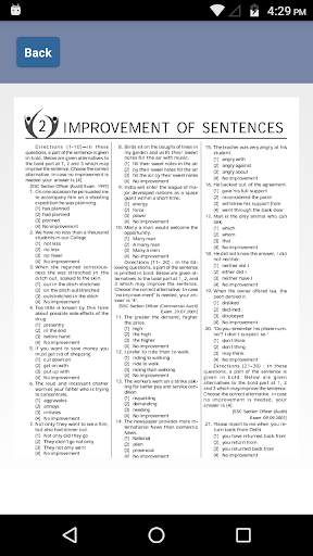 SSC English Language 1999-17 Solved Papers screenshot 4