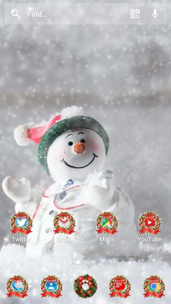 Christmas Solo Launcher Theme screenshot 4