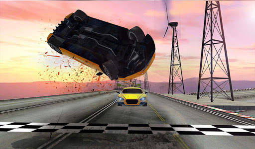 Falling Car VS Driving Car: Drag Racing Rivals PRO screenshot 10