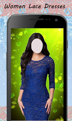 Women Lace Dress Photo Suit 2 تصوير الشاشة