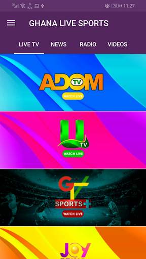 Ghana Live Sports screenshot 2