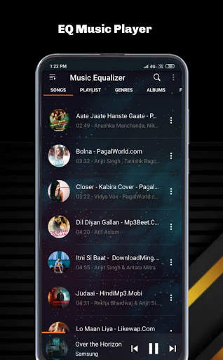 Music Player 2020 - Bands Equalizer Audio Player screenshot 1