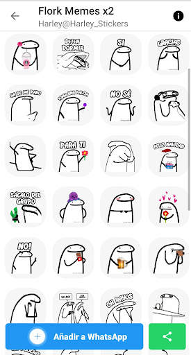 Stickers Para WhatsApp Animados, Frases Memes 2021 screenshot 5
