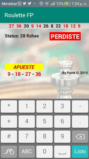 Roulette FP screenshot 6