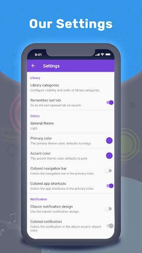 Default Music Player - MP3 Player, Audio Player screenshot 5