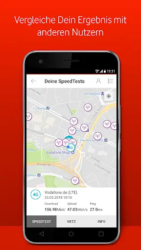 Vodafone SpeedTest screenshot 3