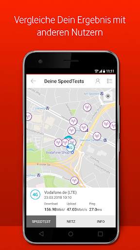 Vodafone SpeedTest screenshot 3