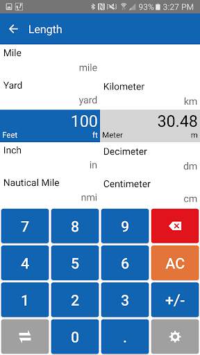 Convert Units Plus - Free App screenshot 5