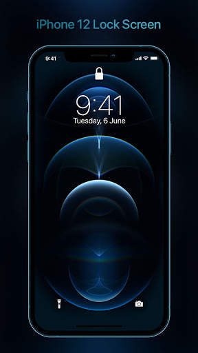 iphone 12 Lock screen - Lock Screen iOS 14 screenshot 1
