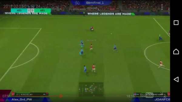 PES TV screenshot 1