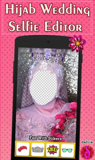 Hijab Wedding Frames Editor screenshot 3