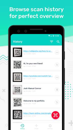 QR Code Reader and Scanner for Android screenshot 2