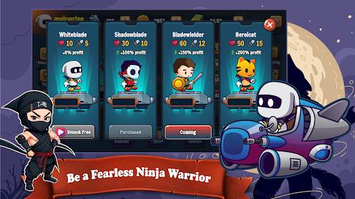 Ninja Boss Hunter - Earn Money स्क्रीनशॉट 1