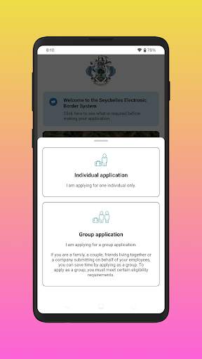 Seychelles E-Border screenshot 3