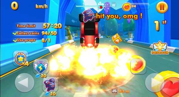 Transformers Crazy Car Racing screenshot 3