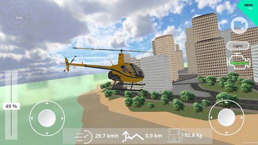Free Helicopter Simulator screenshot 8