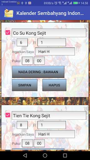 Kalender Sembahyang   Alarm screenshot 4