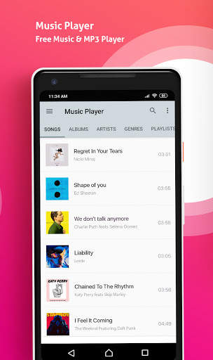 Music player - Audio player screenshot 4