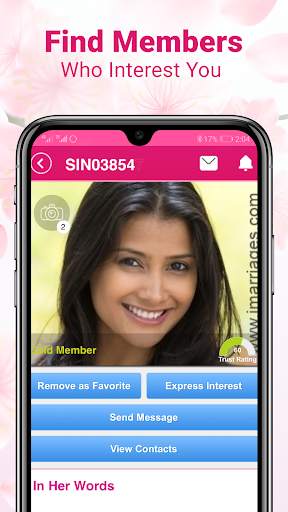 iMarriages Free Matrimony screenshot 3
