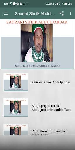 Saurari Sheik Abduljabbar Kano MP3 screenshot 2