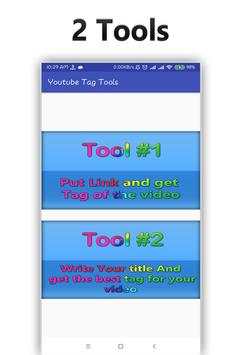 Youtube Tag Tools screenshot 1