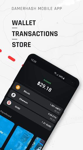 GamerHash - bitcoin rewards screenshot 1