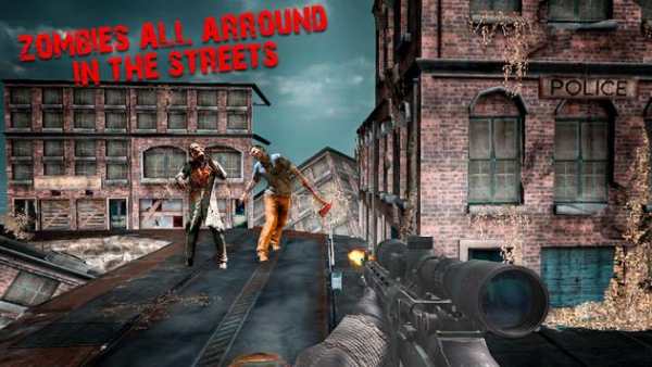Zombie Sniper Rogue Assault screenshot 1