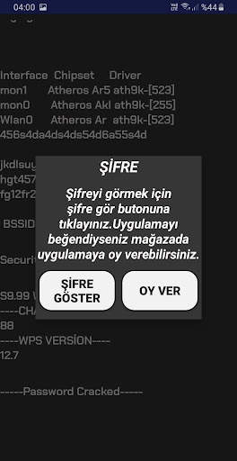 Wifi Şifre Kırma Programı Simülasyon screenshot 4