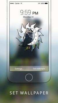 Photo Clock Live wallpaper 3 تصوير الشاشة