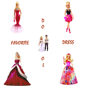 Favorite Dress Barbie Doll icon