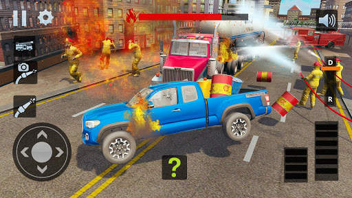 Real Fire Truck Simulator 2020: City Rescue Driver screenshot 3