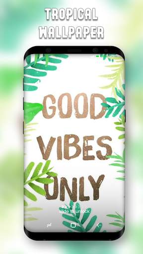 Tropical Leaves Wallpaper screenshot 6