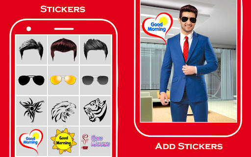 Men casual suit photo editor screenshot 3