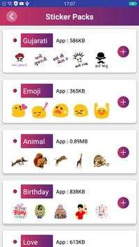 Gujarati Stickers For Whatsapp screenshot 1