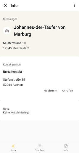 Sternsinger-App Mobil screenshot 3