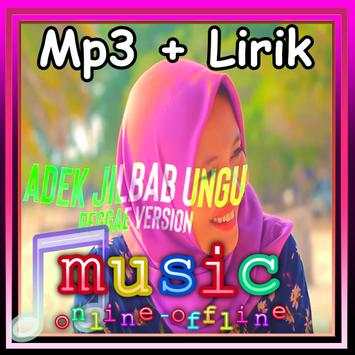 Adek Berjilbab Ungu   Lirik screenshot 1