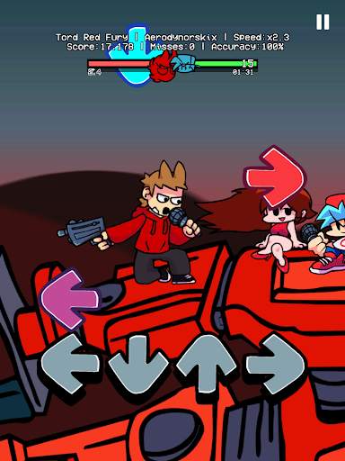 FNF Tord Red Fury Expanded Mod screenshot 10