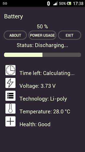 Battery screenshot 1