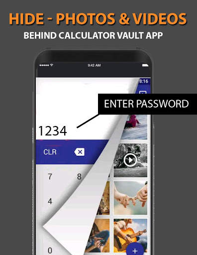 Hide Photo & Video - Calculator Vault screenshot 1