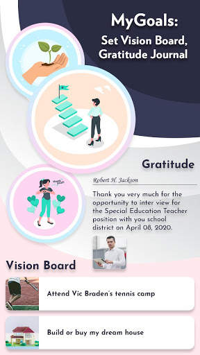 MyGoals: Set Vision Board, Gratitude Journal screenshot 1